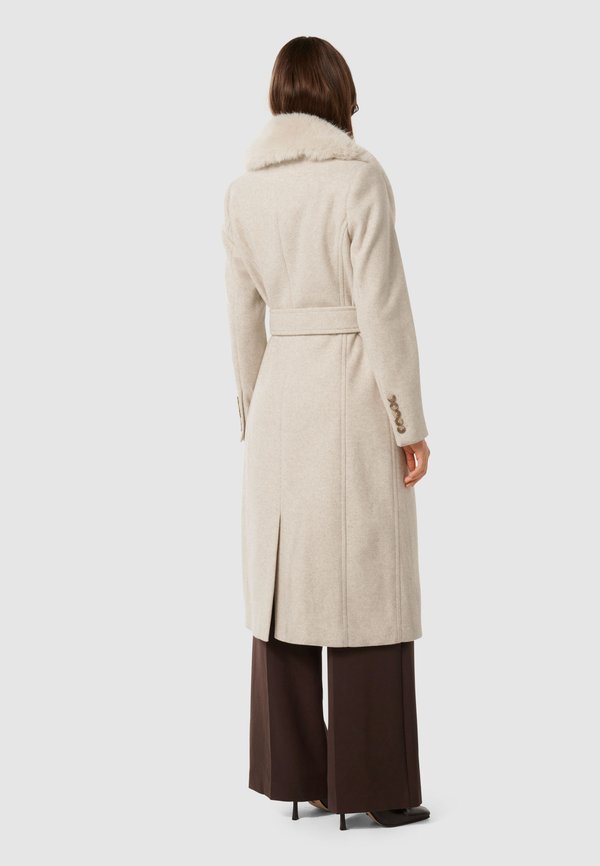 MONICA WRAP COAT - Classic coat - mink marle3