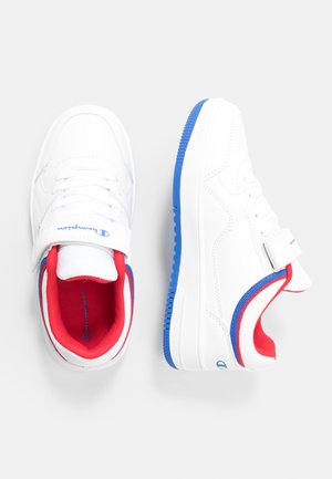 LOW CUT SHOE REBOUND UNISEX - Zapatillas de baloncesto - white/red