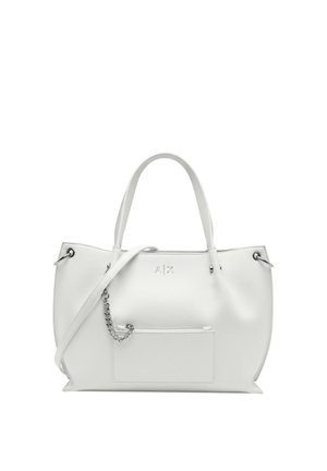 Armani Exchange BORSA DONNA ARMANI EXCHANGE OFF WHITE - Shopping bag - bianco