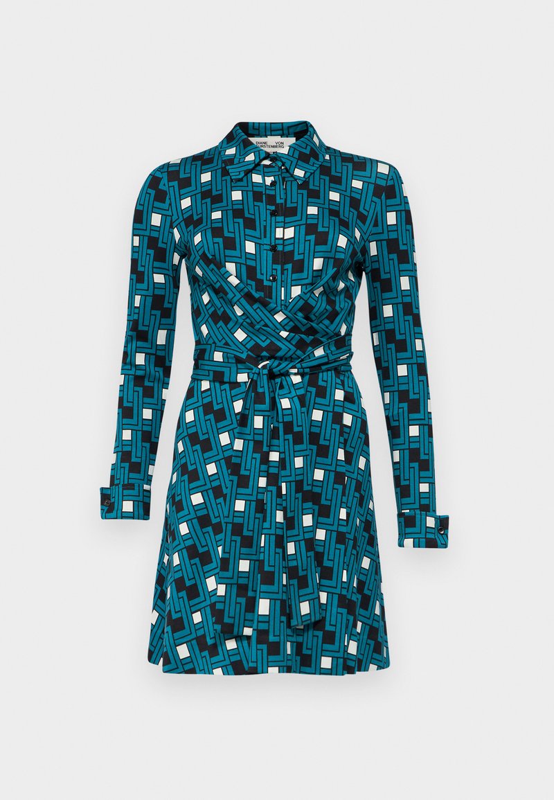 Diane von Furstenberg Jurk petrol
