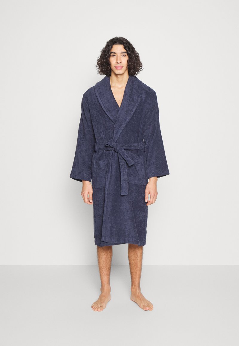GANT EXCLUSIVE ZC. LOGO TERRY ROBE Dressing gown evening blue/blue