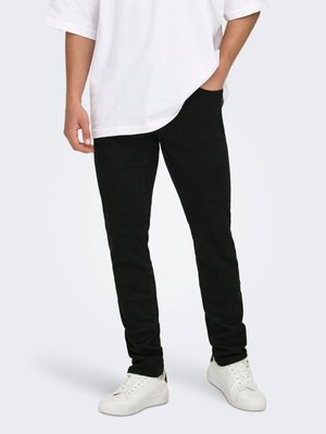 Only & Sons, LOOM - Slim fit jeans - black denim