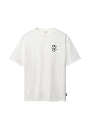 The Sunshine Brand, FINN CORAL GRID - Tričko s potlačou - white