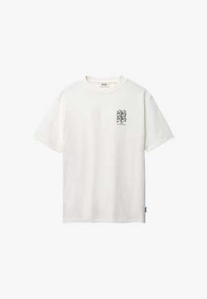 The Sunshine Brand, FINN CORAL GRID - T-shirts print - white