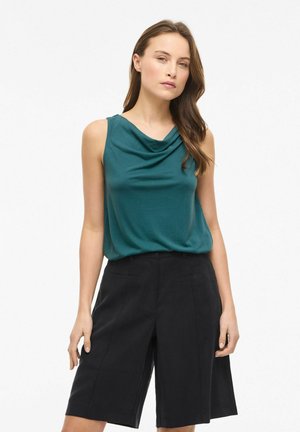 VILA VIMODALA WATERFALL S/L TOP/VOL - Top - atlantic deep