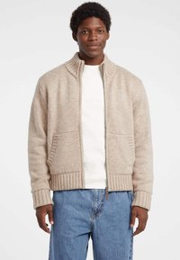 Kardigán - hellbraun