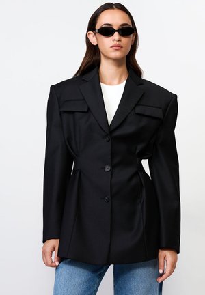 AMERICAN - Palton clasic - black