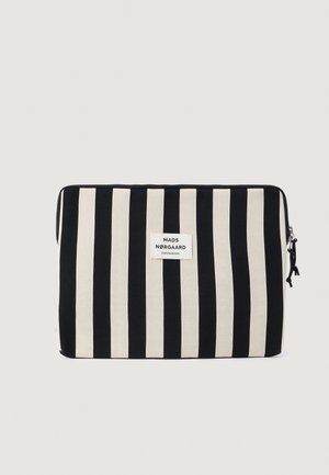 STRIPE COMPUTER SLEEVE LARGE - Laptop táska - black