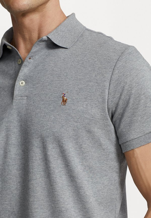 Polo shirt - steel heather4