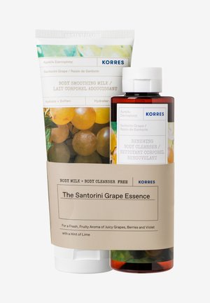 SANTORINI GRAPE BODY CARE SET - Bath and body set - -