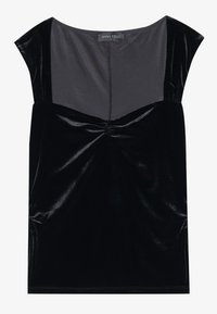 T-shirt con stampa - black