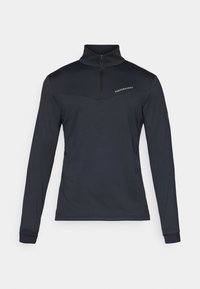CHASE HALF ZIP - Top dugih rukava - black