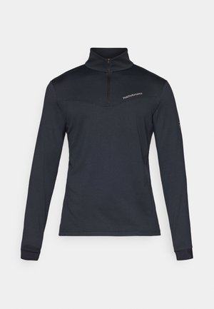 Peak Performance CHASE HALF ZIP - Long sleeved top - black