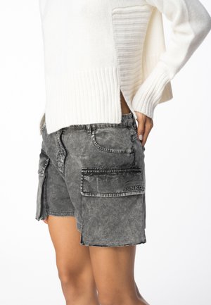 SPARTA 
 - Short en jean - limo black