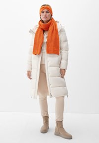 s.Oliver EN MAILLE DE MÉLANGÉE - Écharpe - light orange
