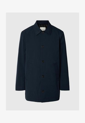 Selected, JACKET WATER REPELLENT - Halflange jas - sky captain