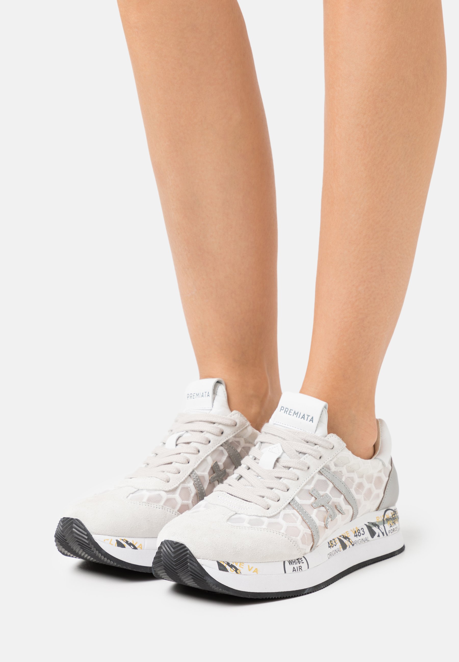 Premiata CONNY - Sneakers basse - grey metallic/grigio - Zalando