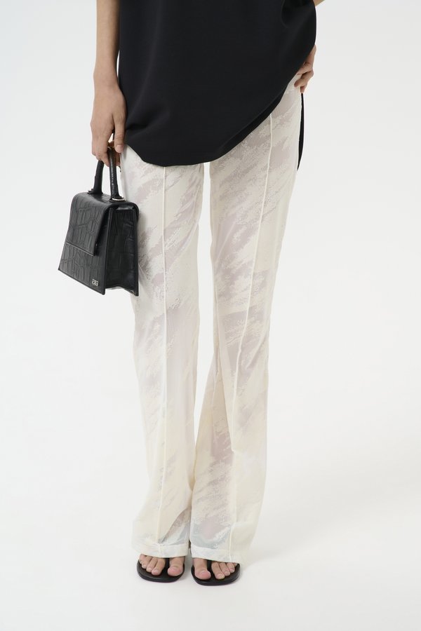 FLIKKA - Trousers - egret3