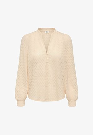 JDY, BLOUSE JDYAVERY BLOUSE - Blouse - sandshell