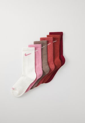 BASIC CREW UNISEX 6 PACK - Socken - elemental pink