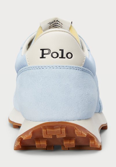 Polo Ralph Lauren TRAIL 125 SUEDE-MESH SNEAKER - Joggesko - cold spring/ecru