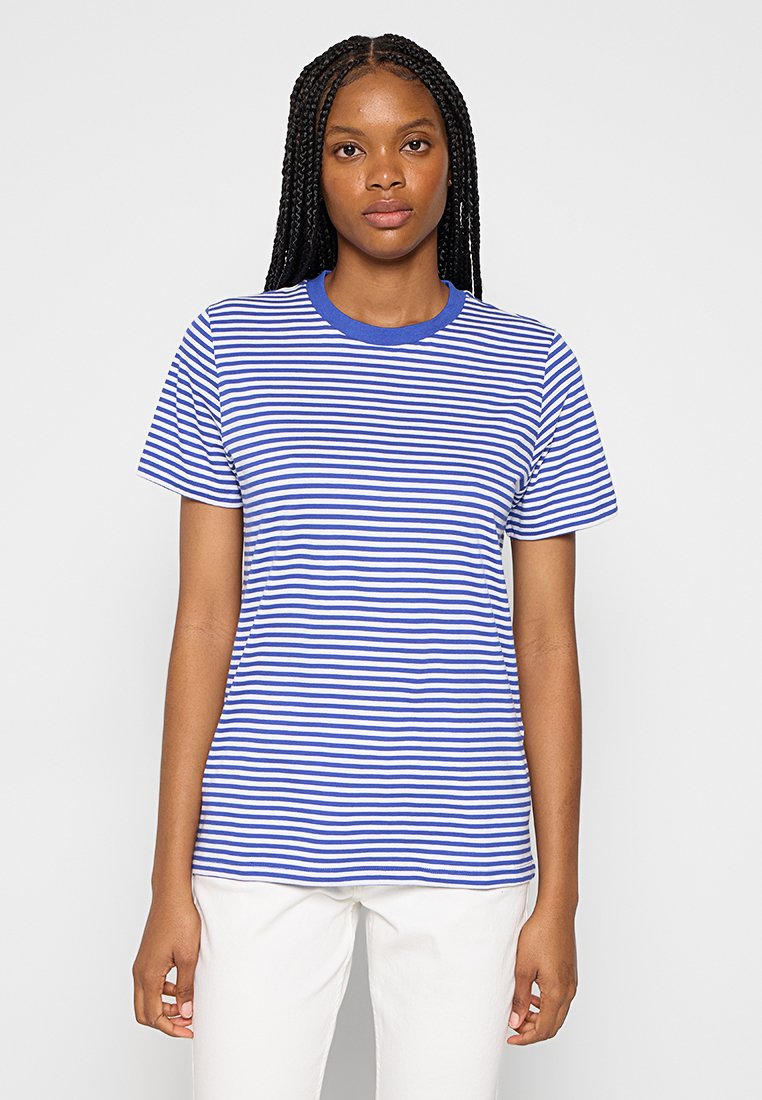 Selected Femme T-shirt print blauw Selected Femme T-shirt print blauw