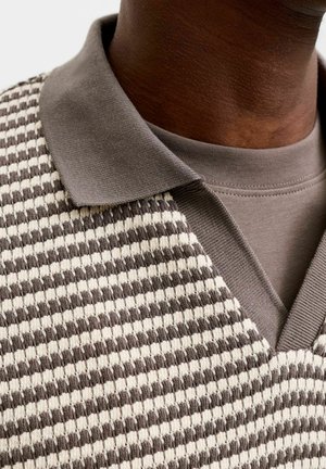 Jack & Jones, POLO NECK POLO NECK - Polo - brown