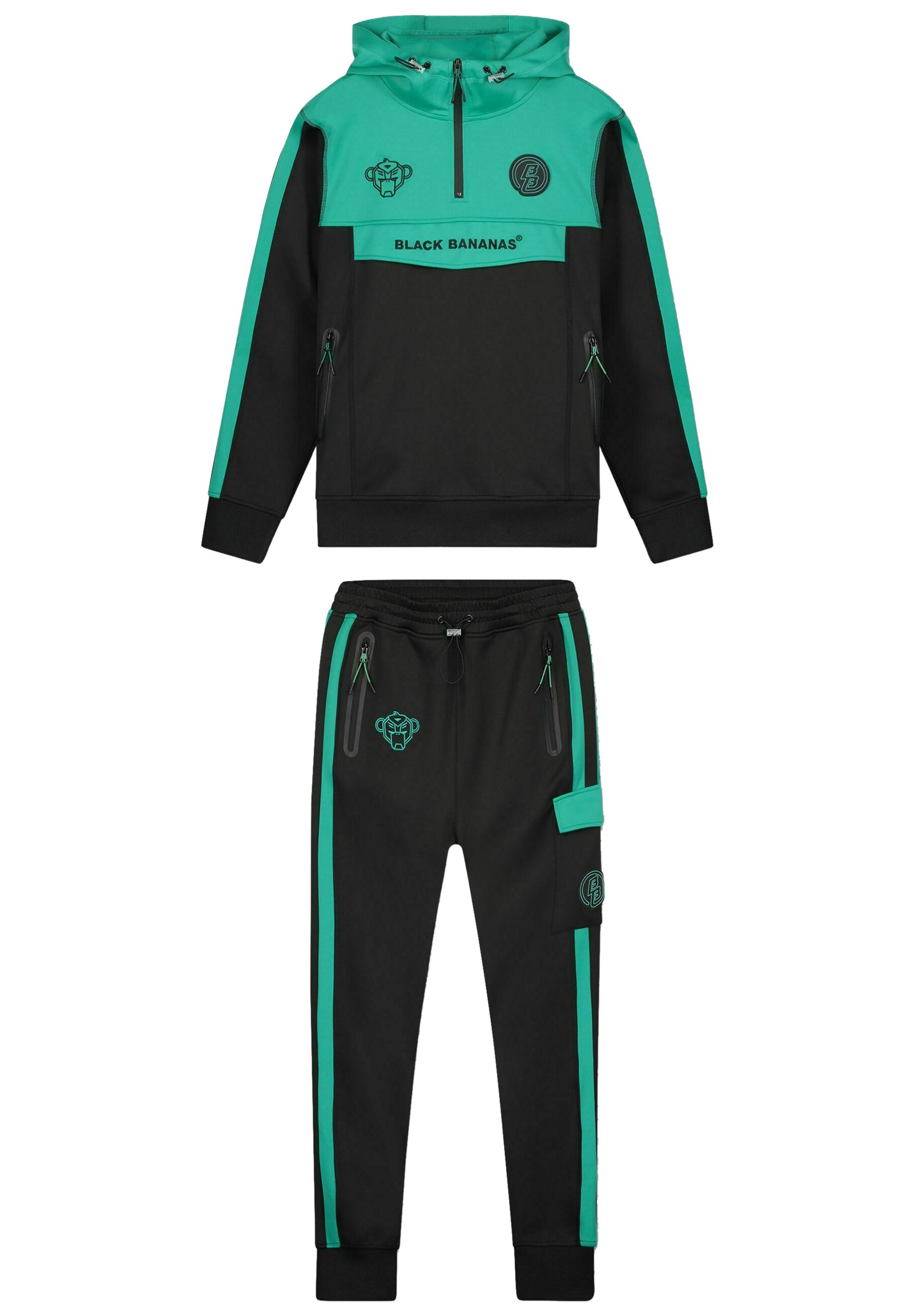 Black Bananas RETRO - Trainingspak - black/zwart - Zalando.nl