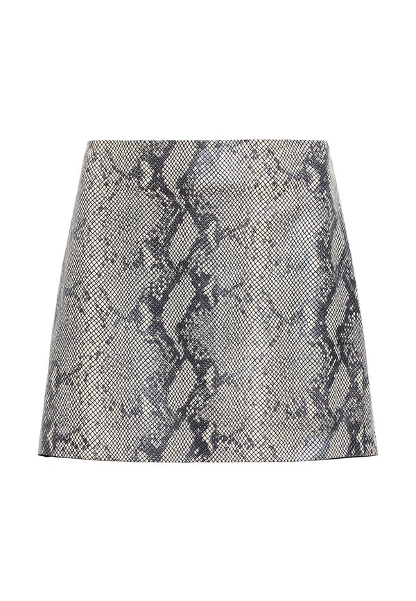 RENAI  - Leather skirt3