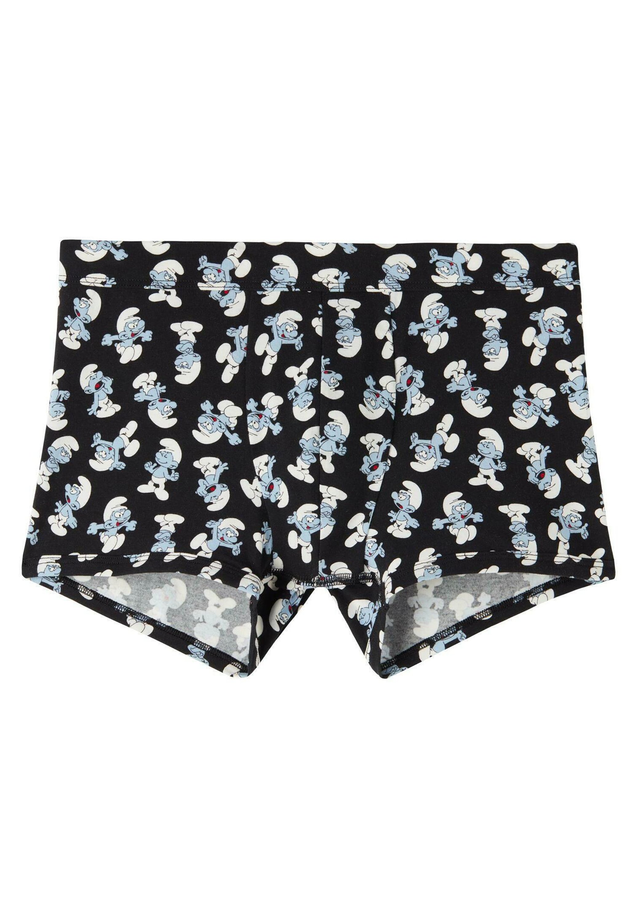 Tezenis MIT SCHLUMPF PRINT - Culotte - schwarz/black smurfs print/negro  jaspeado - Zalando.es