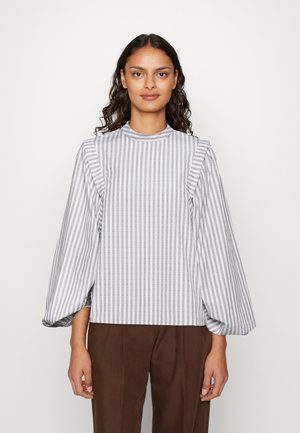 La Strada Unica LSUCAXI VOLUME  - Bluză - cloud dancer/black