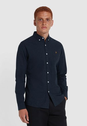 Farah STEEN SLIM FIT SHIRT - Shirt - true navy marl