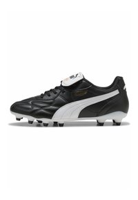KING  FG AG - Ghete de fotbal pentru teren tare - black white gold