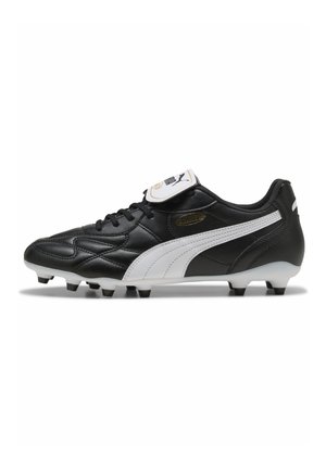 KING  FG AG - Chaussures de foot à crampons - black white gold