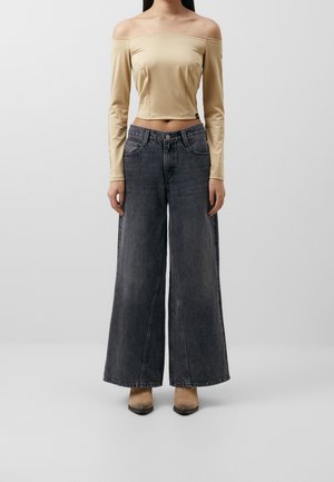 Jeans baggy - black denim