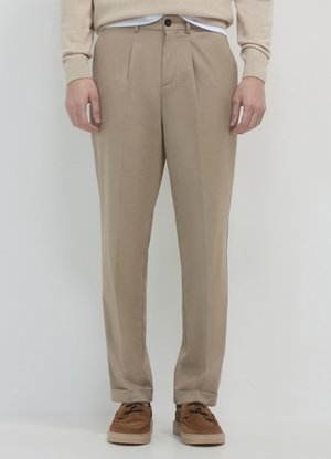 ALLA FRANCESE - Pantaloni - beige