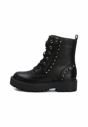 XTI Bottines à lacets - black