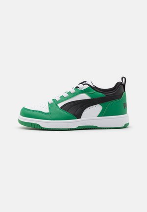 REBOUND V6 UNISEX - Tenisky - white/black/archive green