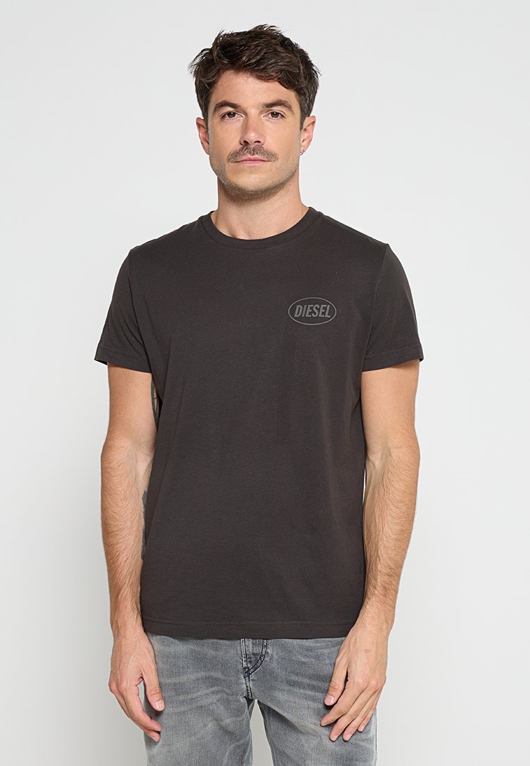 Diesel T-shirt basic grijs