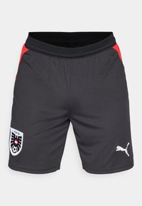 AUSTRIA ÖFB SHORTS REPLICA  - Sport rövidnadrágok - black/red