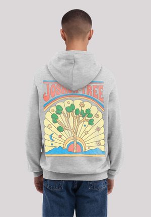 Hoodie - grey melange