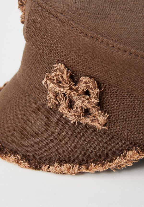 MONOGRAM EMBELLISHED FRINGED BAKER BOY - Cap4