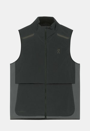 On, WEATHER VEST - Veste sans manches - black   eclipse