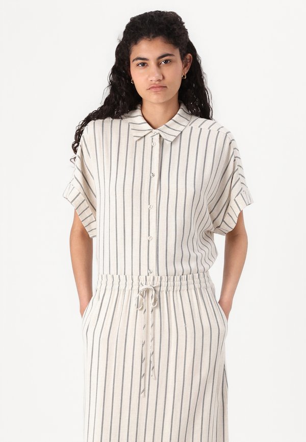 SLFVIVA STRIPED ANKLE SUN - Maxi skirt - sandshell4