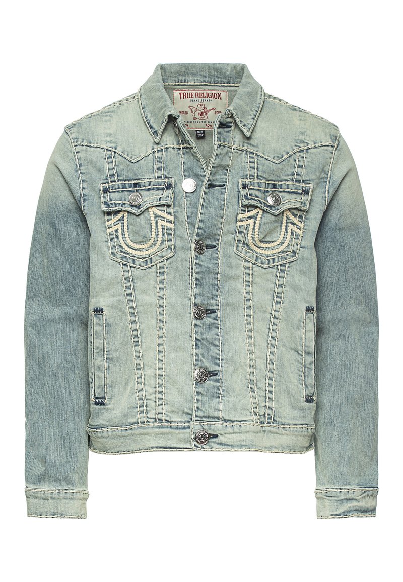 True Religion JIMMY SUPER T - Denim jacket - darb light/light-blue 