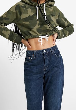 Jersey con capucha - olive