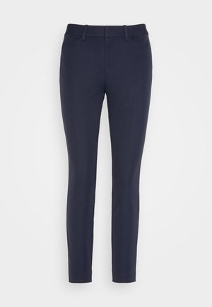 GAP SKINNY ANKLE - Spodnie materiałowe - true indigo