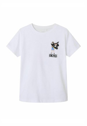 ONE PIECE - Print T-shirt - bright white