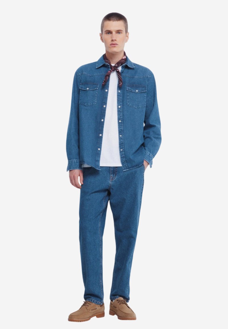 Springfield Camicia, Blu Scuro, S Uomo