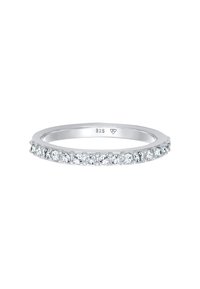 Elli SPARKLING BASIC - MIT KRISTALLEN VON SWAROVSKI® - Prsten - silberfarben